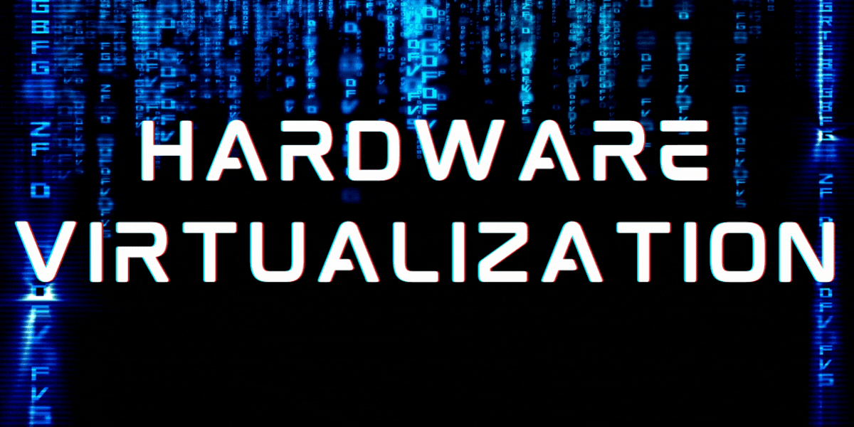 Hardware virtualization is the process of creating “virtual machines” to share the resources of one physical computer. 